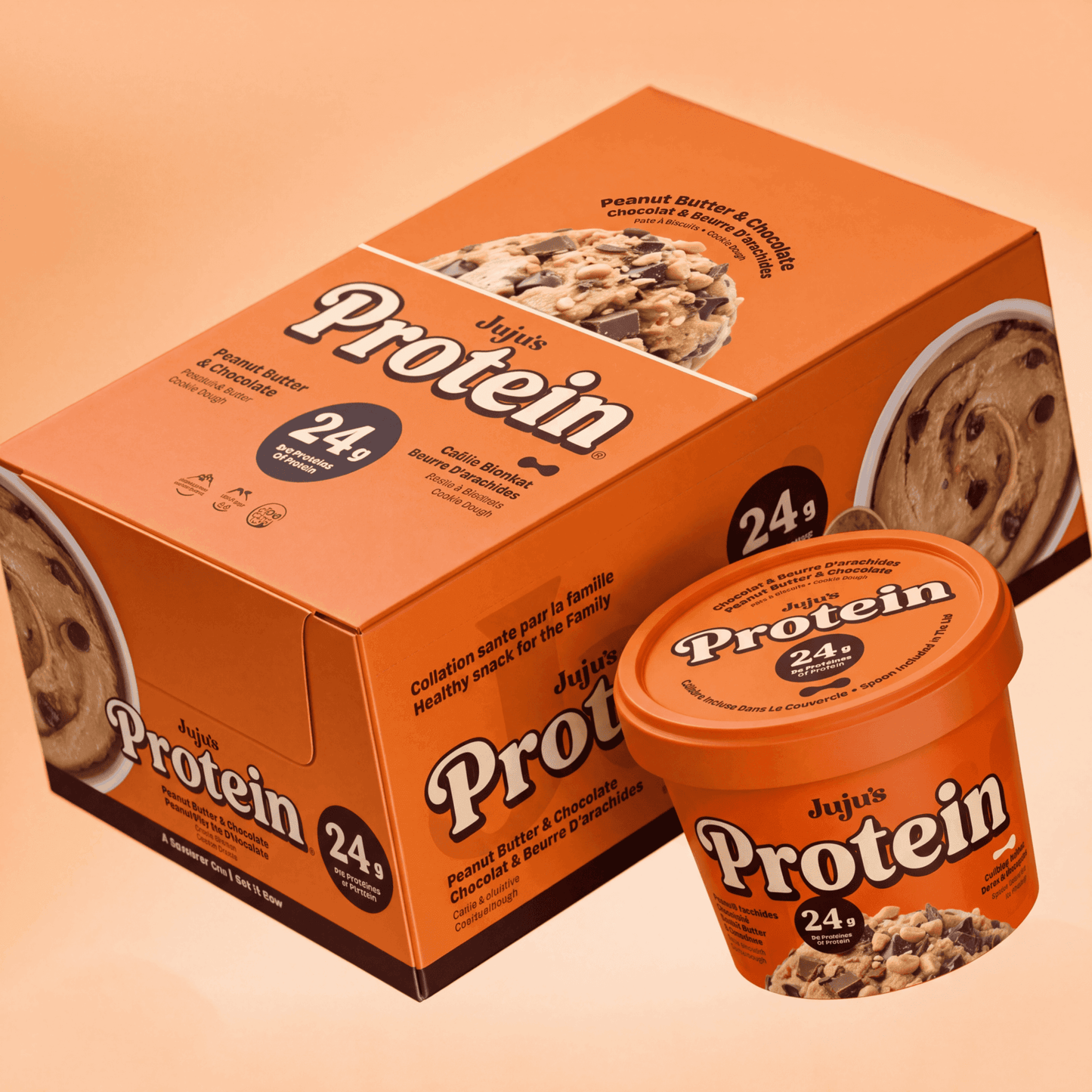 Peanut Butter & Chocolate - Cookie Dough