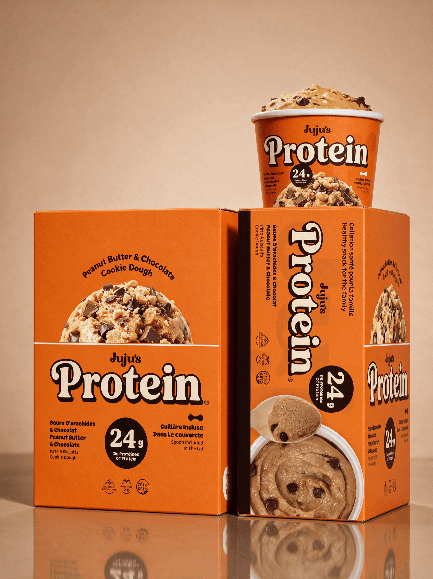 Peanut Butter & Chocolate - Cookie Dough
