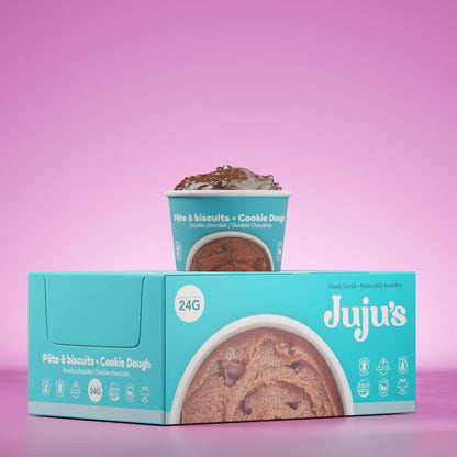 Pâte à biscuits au double chocolat 